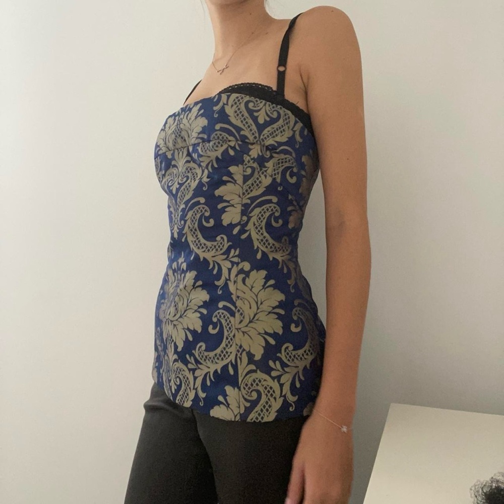 Dolce & Gabbana 1990s style corset top